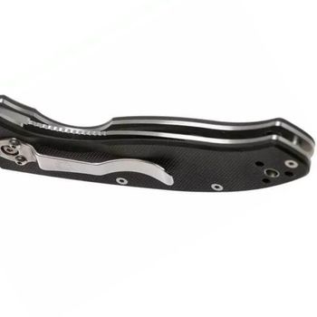 C122GP - Couteau pliant Spyderco Tenacious noir