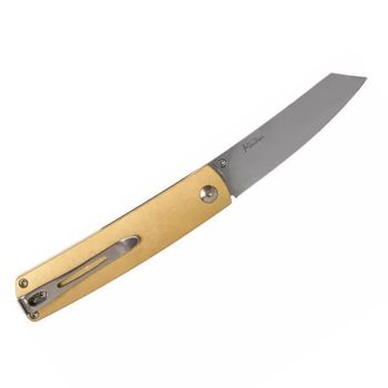 01BO328-Boker Plus Folding Knife Tenshi Brass