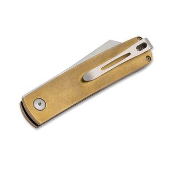 01BO328-Boker Plus Folding Knife Tenshi Brass