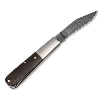 110038DAM-Folding knife Böker Solingen Barlow M4 Sherman Damascus