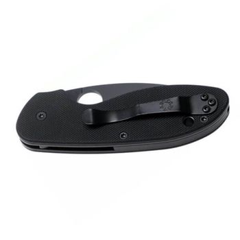 C216GPBBK - Couteau pliant Spyderco Efficient tout noir