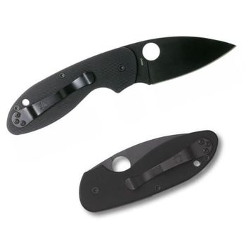 C216GPBBK - Spyderco Efficient All Black Folding Knife