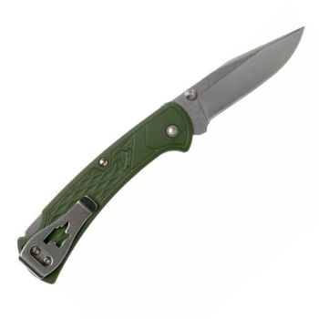 0112ODS-Buck Ranger Slim Select Folding Knife green