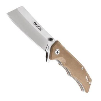 0252TNS-Folding knife Buck Trunk beige