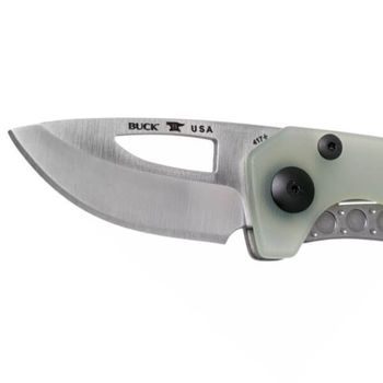 BU0417GRS-Buck Budgie Folding Knife natural