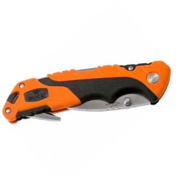 BU0660ORG-Jagdklappmesser Buck Pursuit Pro Large Guthook