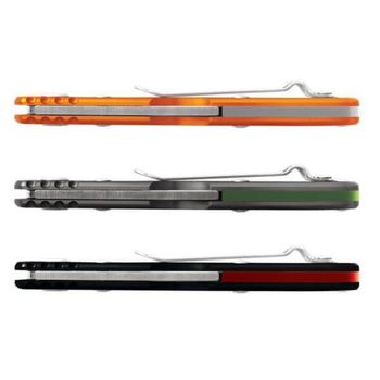 BU0722ORS1-Buck Spitfire Folding Hunting Knife orange