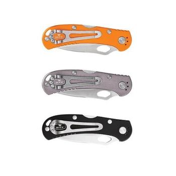 BU0726ORS-Buck Mini Spitfire Folding Hunting Knife orange