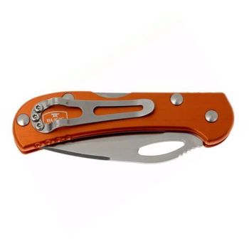 BU0722ORS1-Buck Spitfire Folding Hunting Knife orange