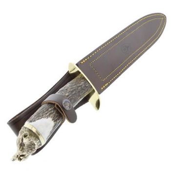 9214-Muela Alcaraz hunting knife with boar's head