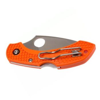 C28POR2-couteau de poche Spyderco Dragonfly 2 Orange
