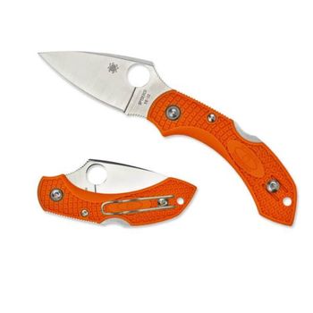 C28POR2-couteau de poche Spyderco Dragonfly 2 Orange