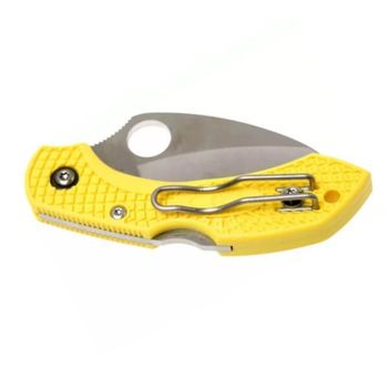 C28SYL2HB-couteau de poche Spyderco Dragonfly 2 Salt Hawkbill
