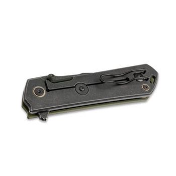 01BO164-Boker Plus Khion OD Folding Knife Green assisted