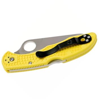 C88PBBK2-Spyderco Salt 2 pocket knife yellow