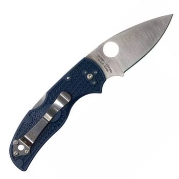 C41PCBL5-Spyderco Native 5 Pocket Knife blue