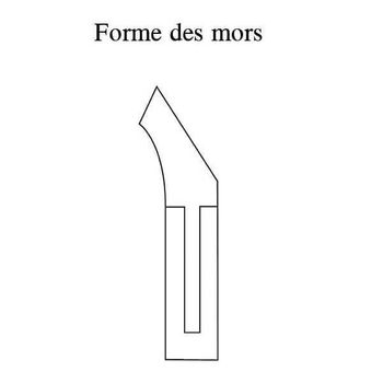 Wishbone tongs HB 12cm