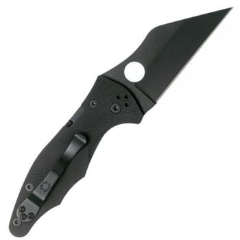 Couteau de poche Spyderco Yojimbo tout noir