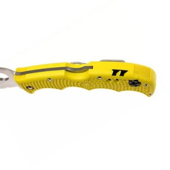 Spyderco Assist Salt Yellow rescue pocket knife