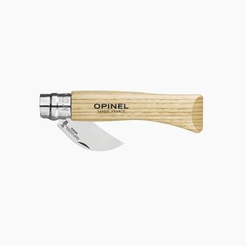 Opinel knife N° 7VRI with chestnut and garlic