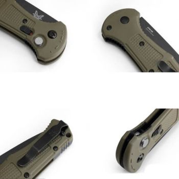 Benchmade Claymore Green Automatic Knife