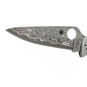 Spyderco Endura 4 Titanium Damascus pocket knife