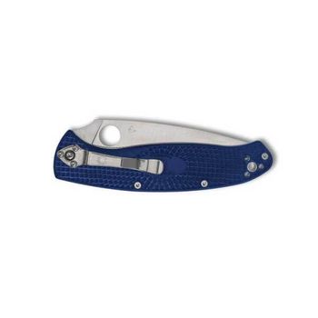 Spyderco Resilience blue folding knife