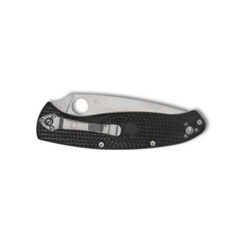 Couteau pliant Spyderco Resilience noir