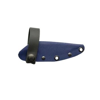 Couteau outdoor Wildsteer Troll bleu lame noire