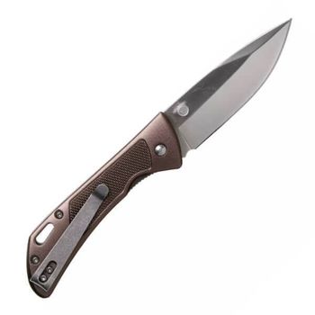 Boker Magnum Advance Checkering Dark Bronze Folding Knife