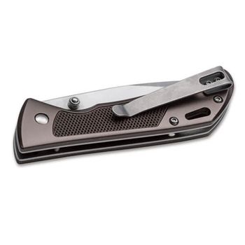 Boker Magnum Advance Checkering Dark Bronze Folding Knife