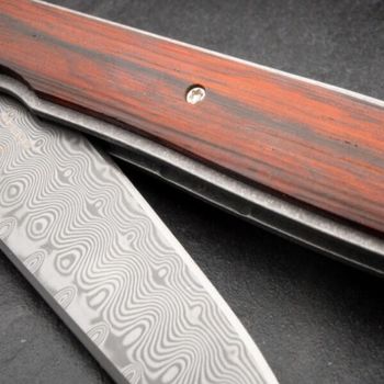Klappmesser Boker Plus Urban Trapper Cocobolo Damascus