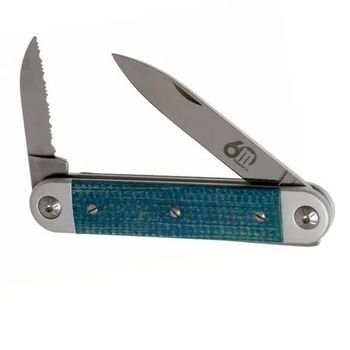 Maserin folding knife "Sessantesimo" blue range