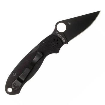 Spyderco Para 3 pocket knife black