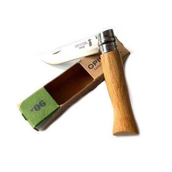 Opinel folding knife N° 6 VRI oak