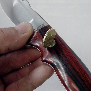 Maserin Jagdmesser mit Reserve (leer)