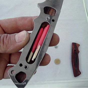 Maserin Jagdmesser mit Reserve (leer)