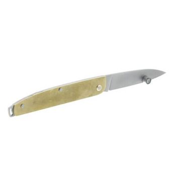 Salamandra Klappmesser Messing