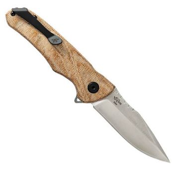 BU841TNS-Couteau pliant Buck Sprint Pro micarta naturel