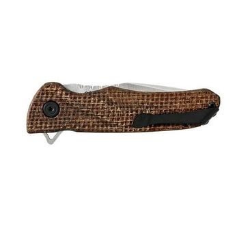 BU841BRS1-Couteau pliant Buck Sprint Pro micarta marron