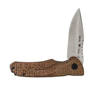 BU841BRS1-Couteau pliant Buck Sprint Pro micarta marron