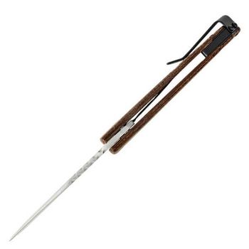 BU841BRS1-Couteau pliant Buck Sprint Pro micarta marron