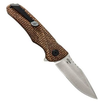 BU841BRS1-Couteau pliant Buck Sprint Pro micarta marron