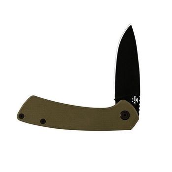 Buck Onset folding knife olive green