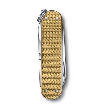 Couteau suisse Victorinox Classic SD Precious Alox Brass Gold