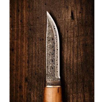 Marttiini Jagdmesser Bronze Bird Damast