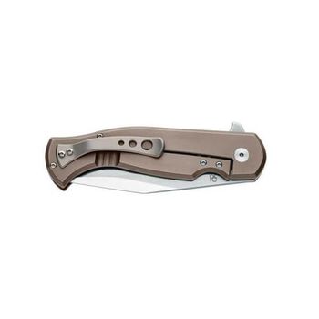 Fox Eastwood Tiger Titanium/Ziricote Folding Knife