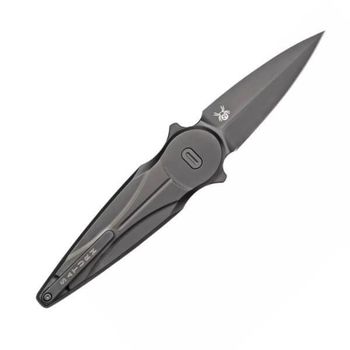 Fox Saturn Titanium Folding Knife All Black