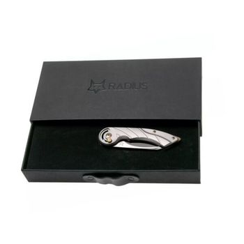 Fox Radius Titanium Folding Knife grey