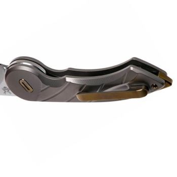 Fox Radius Titanium Folding Knife grey